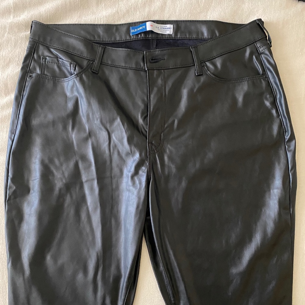 Black Leather Pants